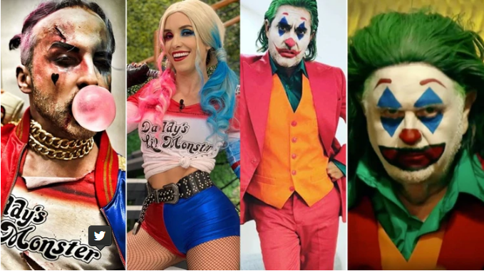 Harley Quinn” y “Joker”, los disfraces favoritos de los famosos para  Halloween - DIARIO ROATÁN